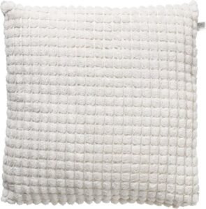 Dutch Decor Rome sierkussen in Snow White, wit, 45 x 45 cm, inclusief binnenkussen, perfect voor sfeervolle woondecoratie, als sierkussen op de bank, en als stijlvolle woonhuisaccessoires.
