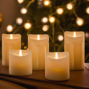 Breng sfeervolle verlichting in je huis met onze LED-kaarsen, de perfecte aanvulling op je woonhuisaccessoires. Geniet van een warme, veilige en stijlvolle ambiance die elke ruimte tot leven brengt.