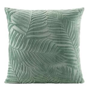 Sierkussen Jill in groen, ideaal voor woon decoratie en als woonhuisaccessoires. Dit sierkussen is een perfecte woon accessoire voor elke kamer.